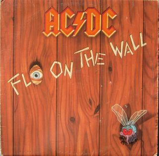 Ac/dc ‎fly On The Wall Vinyl Lp Australia 1985 Record