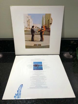 Pink Floyd Wish You Were Here Lp Columbia Pc 33453
