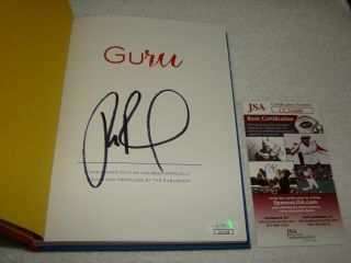 Rupaul Hand Signed 1st Edition Hardback Book Guru Jsa Cc31688