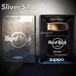 Hard Rock Cafe Moscow Russia Black Ice Zippo Lighter 2018