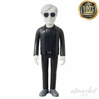 Medicom Toy Vcd Andy Warhol Gray Figure Vcd - 218 Non Scale Pvc Painted From Japan