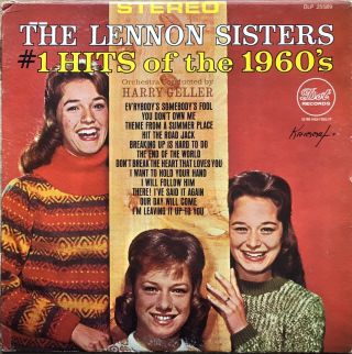 The Lennon Sisters No 1 Hits Of The 1960s Dot Dlp 3589 Lp Vinyl Album
