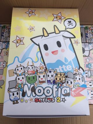 Tokidoki Moofia Series 2 Case Of 24 Blind Box