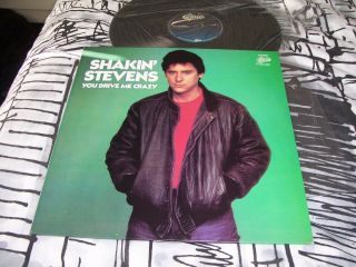 Shakin Stevens You Drive Me Crazy Lp Epic Lns 17399 N/mint