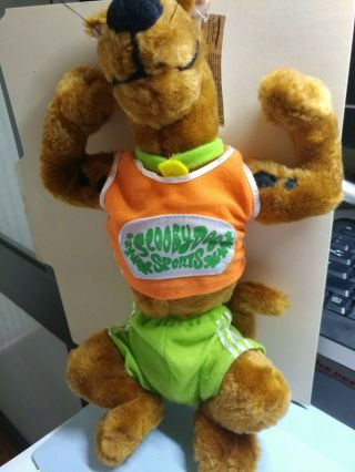 Vintage 2000 Scooby Doo Plush Sports By Play By Play 12 " Nwt