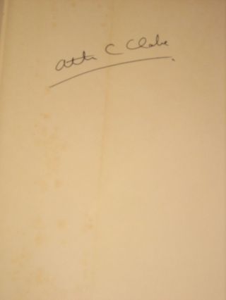 The Coming of the Space Age: Signed by Arthur C.  Clarke 1st Edition 2