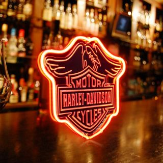 Harley - Davidson Signs Beer Bar Pub Party Homeroom Windows Decor Neon Light Moto