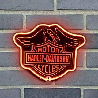 HARLEY - DAVIDSON Signs Beer Bar Pub Party Homeroom Windows Decor Neon Light MOTO 4