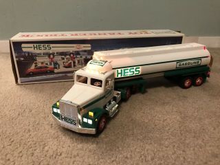 1990 Hess Truck Fuel Tanker Lights And Work