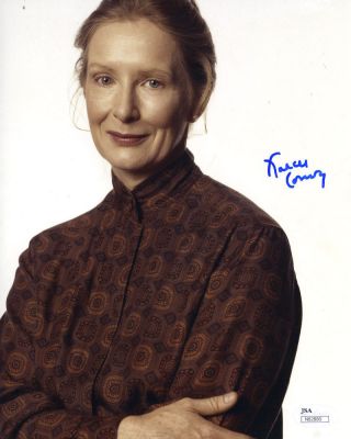 (ssg) Frances Conroy Signed 8x10 Color Photo With A Jsa (james Spence)