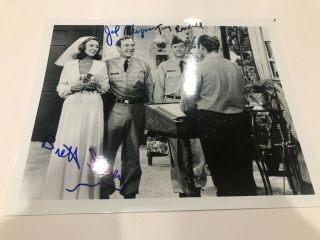 The Odd Couple Tony Randall Jack Klugman Brett Somers Signed Autograph Photo