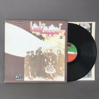Led Zeppelin Ii Sd 8236 Atlantic Record Zepplin 2/two Vinyl Lp 1969