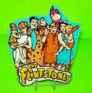 The Flintstones Pinball Machine Promo 3 - D Plastic Display 1994 Nos