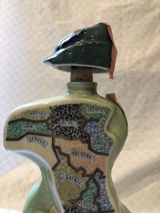 Vintage 1972 Jim Beam Boy ' s Town of Italy Whiskey Bottle Decanter 3