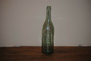 Vintage Vernors Ale Detroit Mi Mich Michigan Glass Clear Bottle 1906 Rare