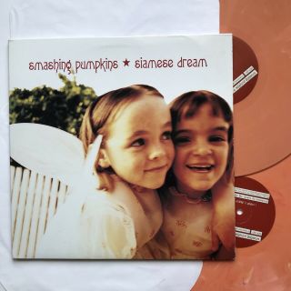 Smashing Pumpkins Siamese Dream 1st Press Orange Vinyl Lp