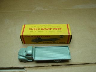 VINTAGE 60 ' S DINKY TOY DUBLO 066 BEDFORD FLATBED TRUCK NEAR 5