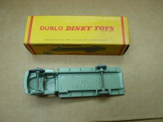 VINTAGE 60 ' S DINKY TOY DUBLO 066 BEDFORD FLATBED TRUCK NEAR 6