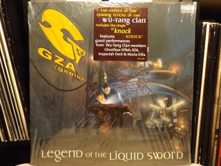 Gza / Genius - Legend Of The Liquid Sword (vinyl 2lp) 2002 Rare Wu - Tang