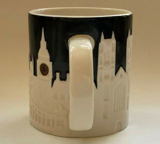 Starbucks London Relief Mug England Big Ben Tower Bridge Skyline 5