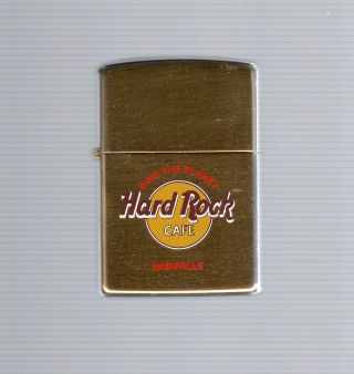 1996 Hard Rock Cafe,  Nashville,  Zippo Lighter