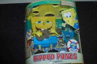 2005 Spongebob Squarepants Rip His Pants Episode 2 Interactive Toy Ty070