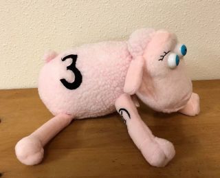 Curto Toy Plush Serta Mattress Pink Counting Sheep Breast Cancer 3