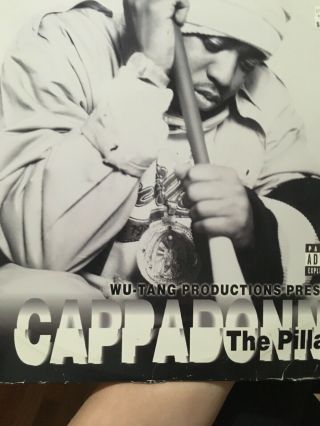 Cappadonna The Pillage Vinyl Record Wu Tang Productions Presents 1998
