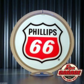 Phillips 66 Gasoline - 13.  5 " Gas Pump Globe - Made By Pogo 
