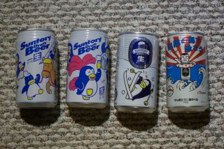 Four Cans From Japan - Penguins
