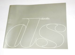 Citroen Ds 1964/65 36 - Page Luxurious Brochure