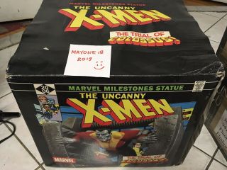 Marvel Milestone Trail Of Colossus The Uncanny X - Men Statue By Diamond Select