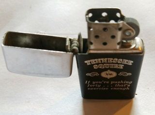 Jack Daniels Tennessee Squire Park Lighter Whiskey Rare 4