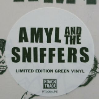 AMYL AND THE SNIFFERS (self titled) Ltd.  Edition GREEN Vinyl LP NEW/SEALED 2