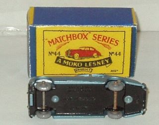 Moko Matchbox Lesney 44 Rolls Royce Silver Cloud/ NM/Box 5