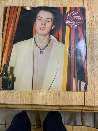 Sid Vicious - Sid Sings Vinyl Lp Uk 1st Press Sex Pistols No Poster