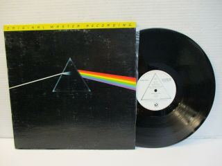 B18: Pink Floyd " Dark Side Of The Moon " Mfsl 1 - 017 Audiophile Mt - /vg,