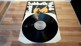 Black Sabbath Vol 4 Vinyl Pressing 1972 Vertigo Porky Pecko