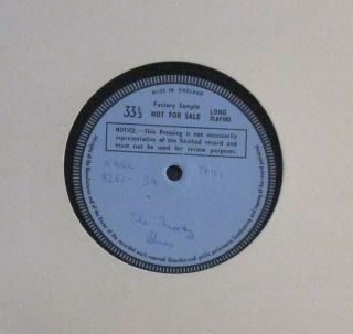 The Moody Blues " To Our Childrens Childrens Chirlden " U.  K.  Test Pressing 12 " Lp