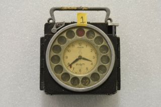 Vintage Natural Junior Pigeon Racing Clock/ Timer,  1950 