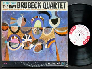 Dave Brubeck Quartet Time Out Lp Columbia Cl 1397 Us 1959 6 - Eye Dg Mono Promo