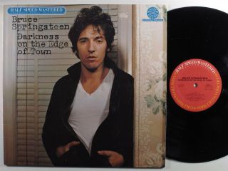 Bruce Springsteen Darkness On The Edge Of Town Columbia Lp Vg,  Audiophile