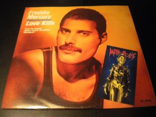 Freddie Mercury - Love Kills - Metropolis - Vinyl Record 12 " Single - Ta 4735