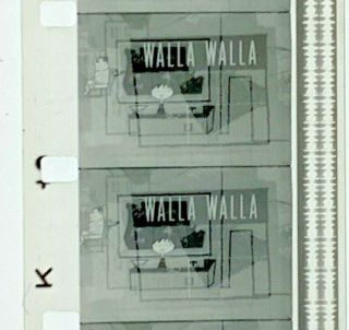 Advertising 16mm Film Reel - West Coast Airlines 10 Walla Walla 3 Spots (wc02)