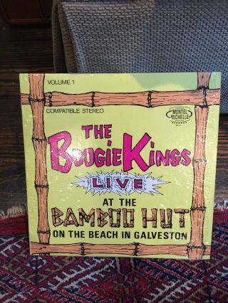 BOOGIE KINGS LP LIVE @ BAMBOO HUT GALVESTON TEXAS Private Swamp Pop R&B SOUL 2