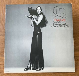 Cher Dark Lady Vinyl 12 " Lp Album 1974 Mca 2113 Record