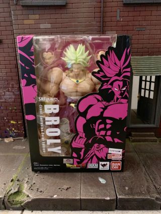 S.  H.  Figuarts Broly Bandai 2018 Sdcc Event Exclusive Dragonball Z Authentic