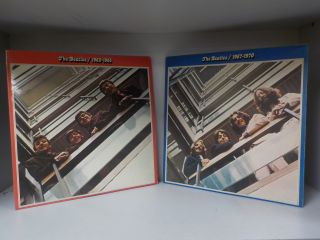 The Beatles / 1962 - 1966,  1967 - 1970 - Vinyl Records - Two Double Albums (id:746)