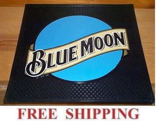Blue Moon Brewery Large Beer Spill Mat Bar Coaster