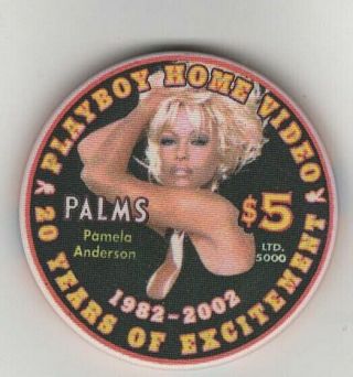 Palms Playboy Casino Chip Pamela Anderson 20 Years Of Excitement Home Video